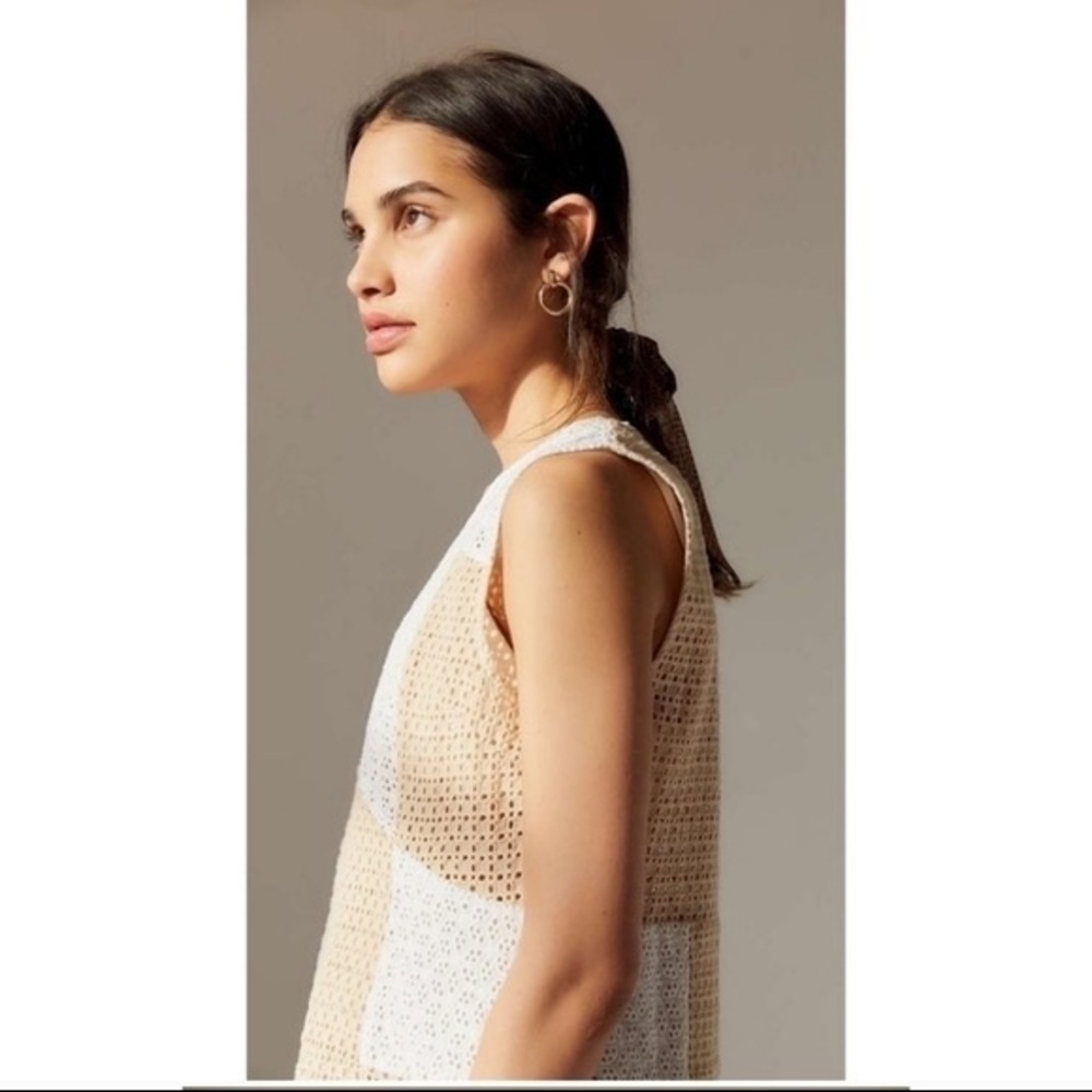 Urban Outfitters Patchwork Eyelet Dress - Picture 5 of 7